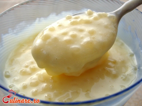 Foto - Budinca de tapioca