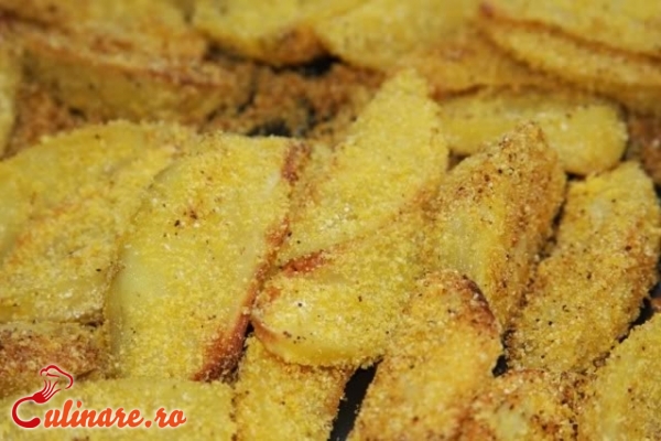 Foto - Cartofi in crusta de malai