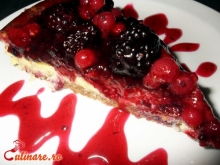 Cheesecake cu fructe de padure