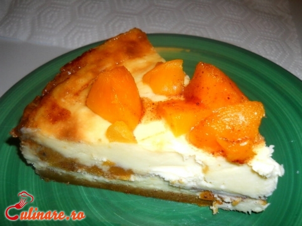 Foto - Cheesecake cu piersici