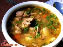 Ciorba de curcan cu zeama de varza