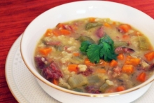 Ciorba de os afumat
