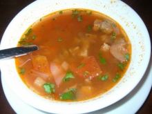 Ciorba taraneasca de porc