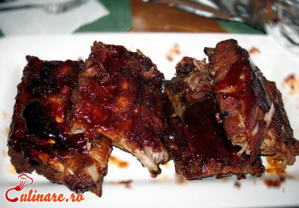Foto - Coaste de porc dulci picante
