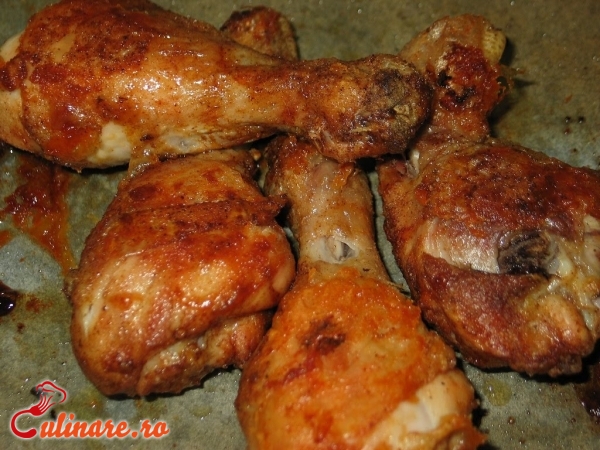 Foto - Copanele de pui la cuptor