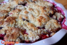 Crumble cu prune