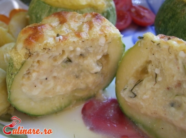 Foto - Dovlecei cu branza la cuptor