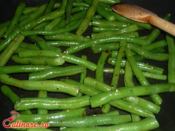 Foto - Fasole verde sote