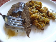 Ficat de porc la cuptor