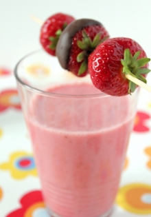 Milkshake capsuni