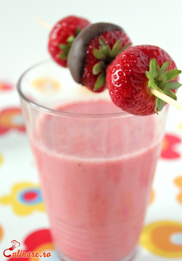 Foto - Milkshake capsuni