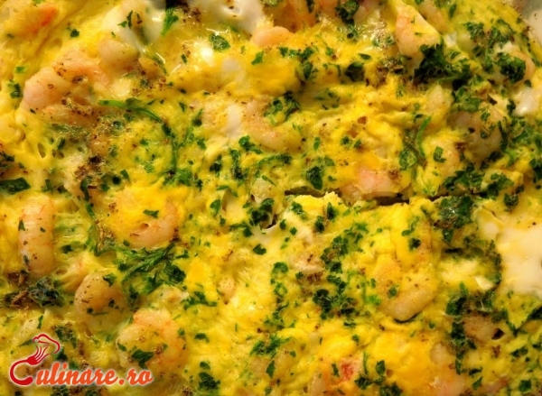 Foto - Omleta cu creveti