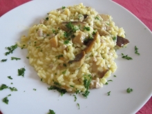 Orez cu ciuperci