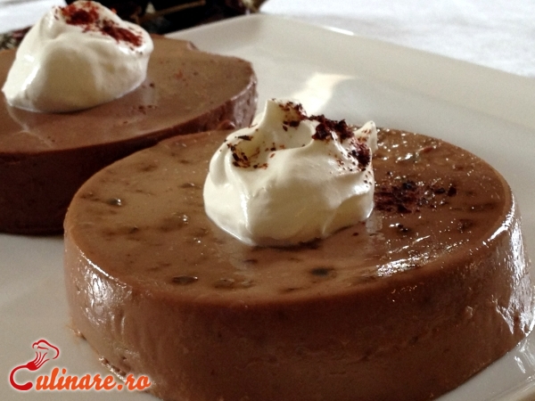 Foto - Panna cotta cu ciocolata