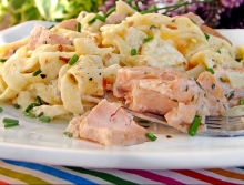 Paste cu peste afumat