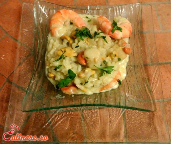 Foto - Risotto cu fructe de mare