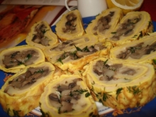 Rulada cu ciuperci