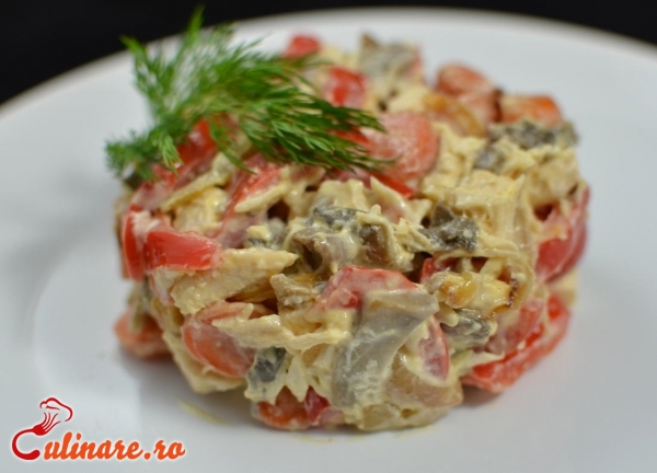 Foto - Salata de ciuperci