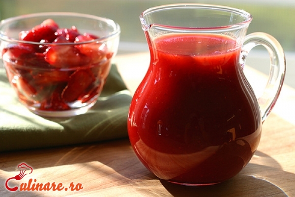 Foto - Sirop de capsuni
