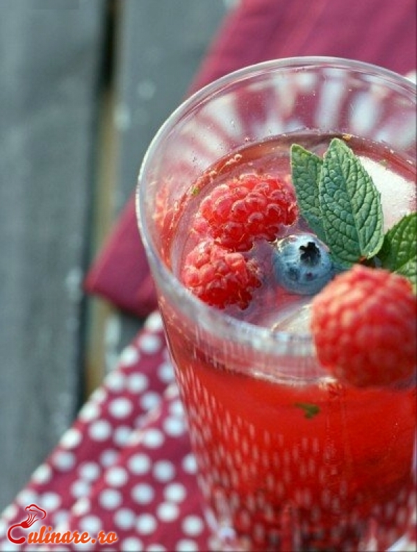 Foto - Sirop de zmeura