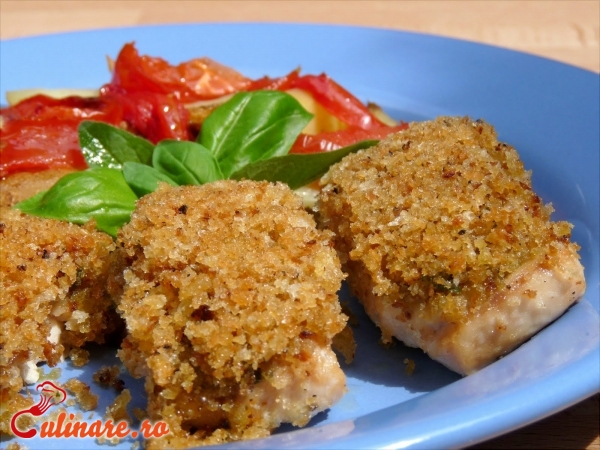 Foto - Somon prajit cu malai