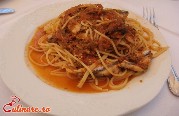 Foto - Spaghete cu sardine