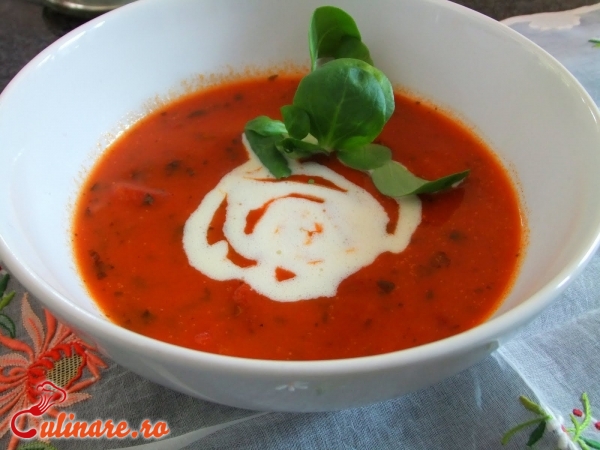 Foto - Supa crema de rosii