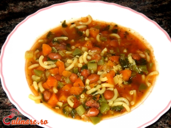 Foto - Supa minestrone