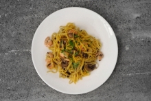 Tagliatelle cu creveti