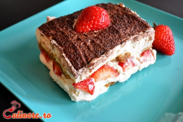 Foto - Tiramisu cu capsuni