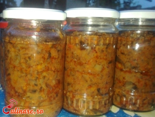 Foto - Zacusca de ghebe