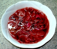 Salata de ceapa rosie